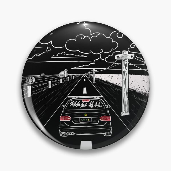 Item preview, Tour Saskatchewan (Black and White) designed and sold by sketcheddesigns.