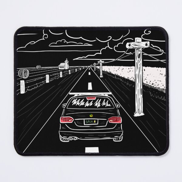 Item preview, Tour Saskatchewan (Black and White) designed and sold by sketcheddesigns.