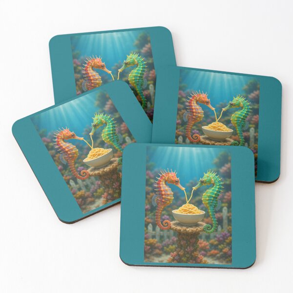 Item preview, Seahorses in Love Share Spaghetti designed and sold by Tridentulus.