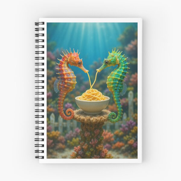 Item preview, Seahorses in Love Share Spaghetti designed and sold by Tridentulus.