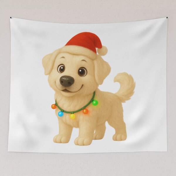 Item preview, Christmas Akbash Dog designed and sold by Sillytoe.