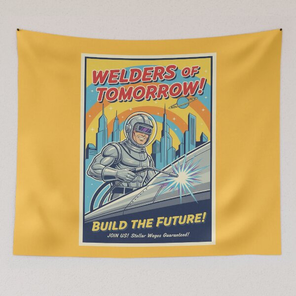 Item preview, Welders of Tomorrow – Building the Future, One Spark at a Time! designed and sold by Thread Bubbler.