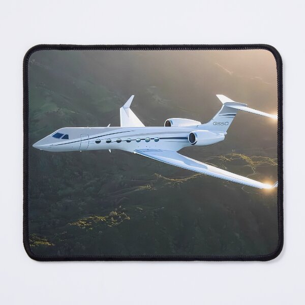 Item preview, Luxury Jet at Sunrise – Elegant Aircraft in Flight designed and sold by Artistic canvas store.