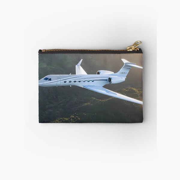 Item preview, Luxury Jet at Sunrise – Elegant Aircraft in Flight designed and sold by Artistic canvas store.
