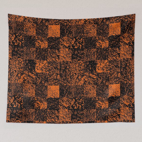 Item preview, Spooky Trees in Orange and Black designed and sold by WanderingSun.