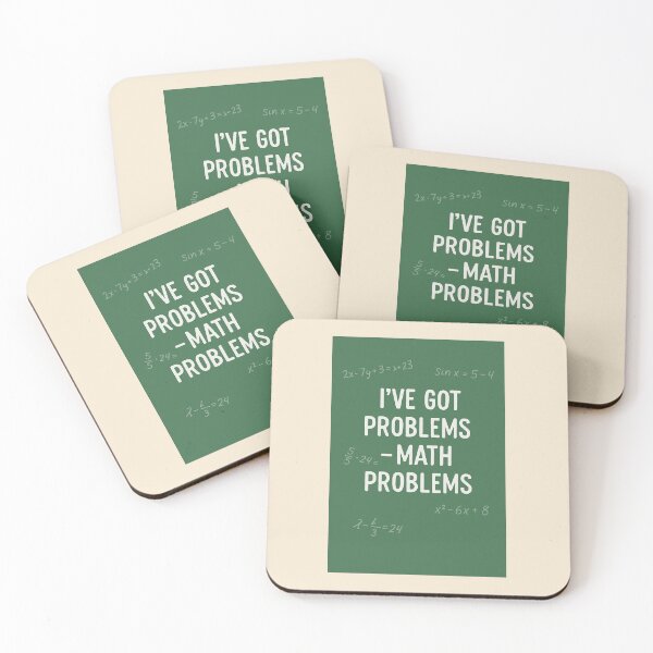 Item preview, I’ve Got Problems — Math Problems designed and sold by Novel Works Studio.
