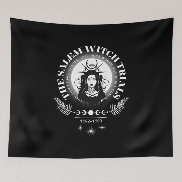 Item preview, The Salem Witch Trials Feminist Quote Moon  designed and sold by Leadelfosse.