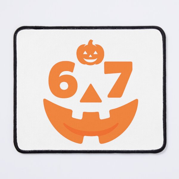 Item preview, 67 Six Seven Halloween Costume Funny Pumpkin Face Shirt for Students T-Shirt designed and sold by Omarmadani.