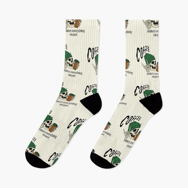 Item preview, Funny saying: Coffee makes everything okayer designed and sold by QUOT-s.