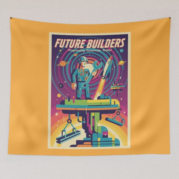 Item preview, Copy of Builders of Tomorrow – Building the Future, One Spark at a Time! designed and sold by Thread Bubbler.