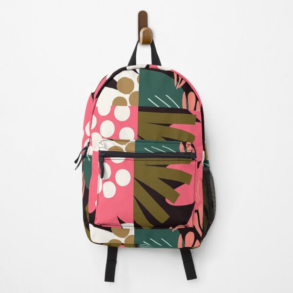 Item preview, Contemporary Modern Pink And Olive Abstract Floral Designs designed and sold by DEC02.