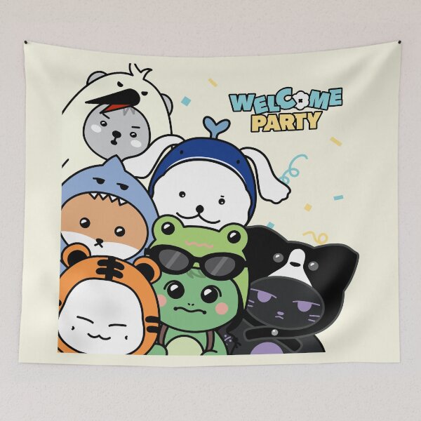 Item preview, MX - MONMUNGCHI X - Welcome Party Pop-Up Store (3) designed and sold by 0627june.