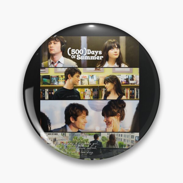 Item preview, 500 Days of Summer Painted HD Sticker and Poster designed and sold by DiverseDazzle.