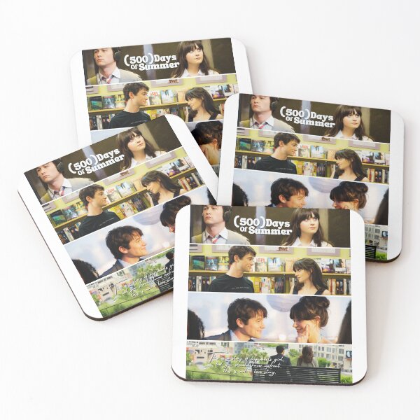 Item preview, 500 Days of Summer Painted HD Sticker and Poster designed and sold by DiverseDazzle.