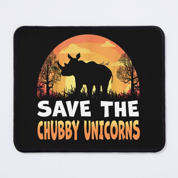 Item preview, Safari Save The Chubby Unicorns Rhino Shirt designed and sold by LashondaGreen89.