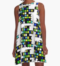 raster A-Line Dress