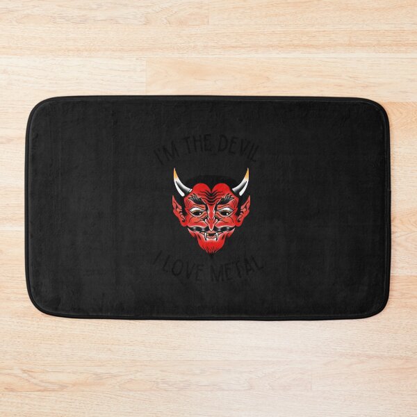 Item preview, I_m the Devil, I Love Metal  designed and sold by CutePattern78.