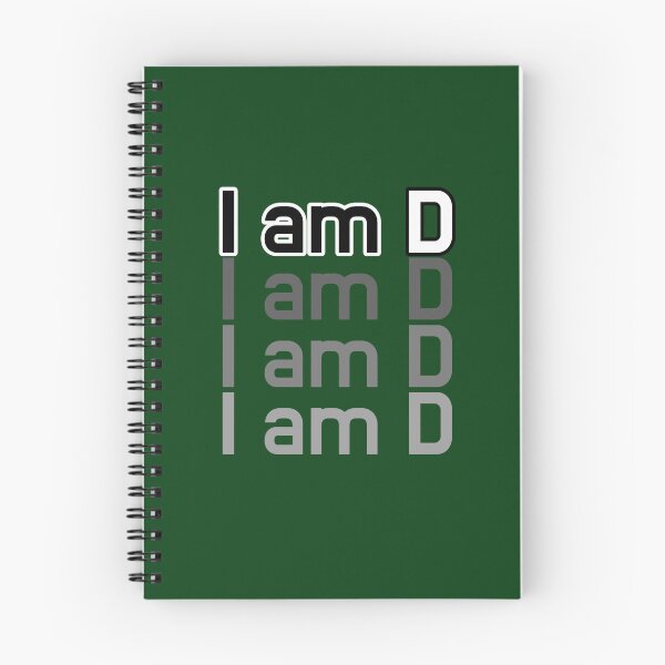 Item preview, I am D (3) designed and sold by CutePattern78.