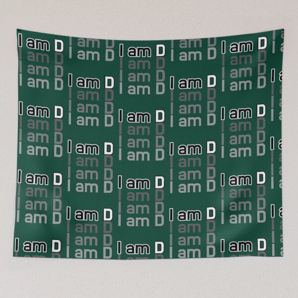 Item preview, I am D (3) designed and sold by CutePattern78.