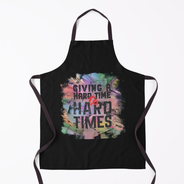 Item preview, Giving A Hard Time to Hard Times Motivation Quotes designed and sold by CutePattern78.