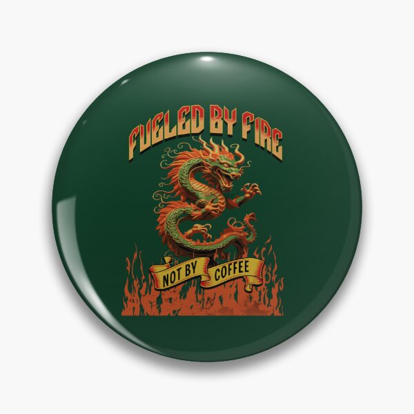Item preview, Fueled by Fire Not by Coffee designed and sold by CutePattern78.