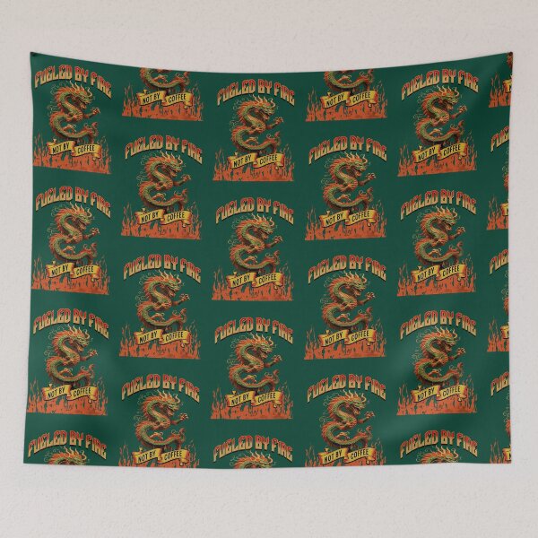Item preview, Fueled by Fire Not by Coffee designed and sold by CutePattern78.