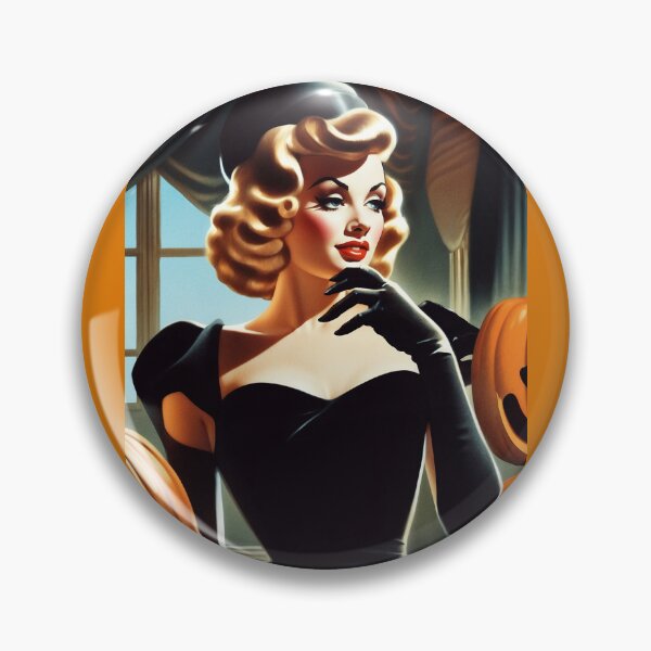 Item preview, Retro-style illustration featuring a woman in a form-fitting dress designed and sold by KilianSzmid.