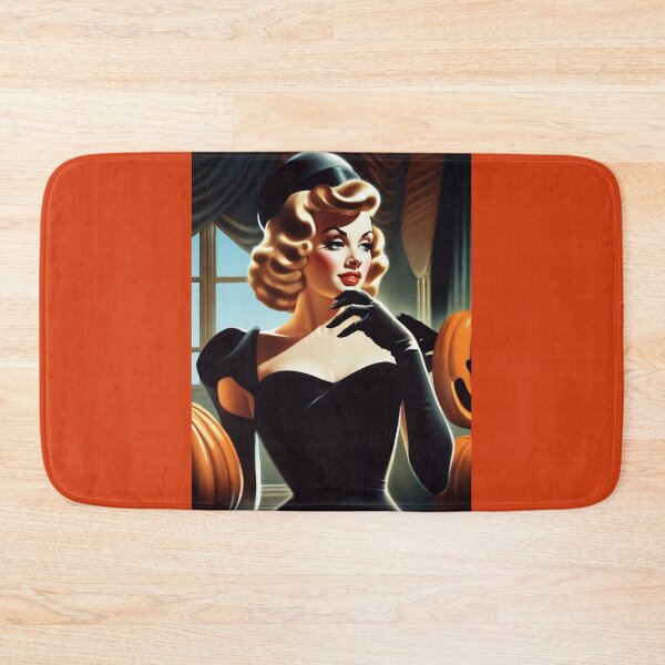 Item preview, Retro-style illustration featuring a woman in a form-fitting dress designed and sold by KilianSzmid.