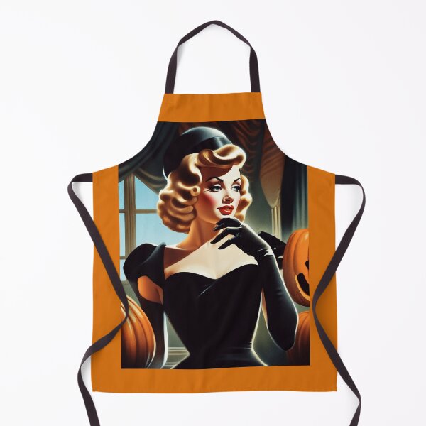 Item preview, Retro-style illustration featuring a woman in a form-fitting dress designed and sold by KilianSzmid.