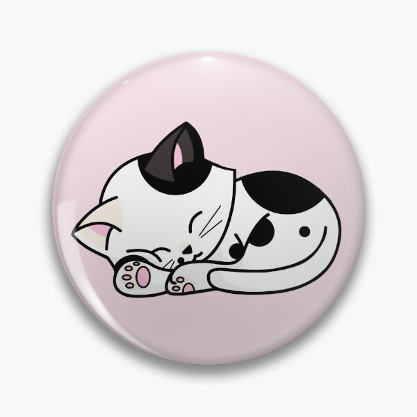 Item preview, Black Spotted Cat - Sleeping designed and sold by missnisa.