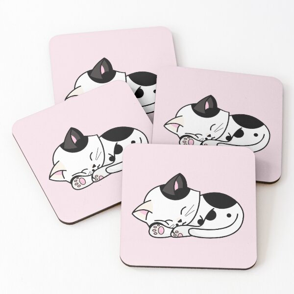 Item preview, Black Spotted Cat - Sleeping designed and sold by missnisa.