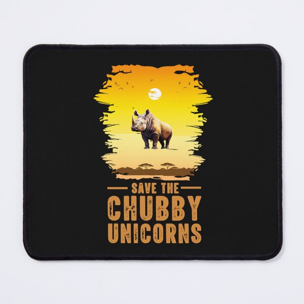 Item preview, Save The Chubby Unicorns Safari Sunset Shirt designed and sold by LarryMBrown.