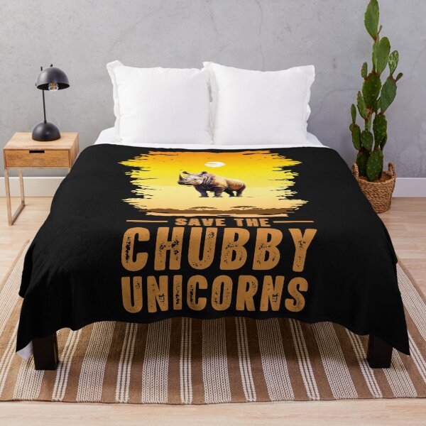 Item preview, Save The Chubby Unicorns Safari Sunset Shirt designed and sold by LarryMBrown.