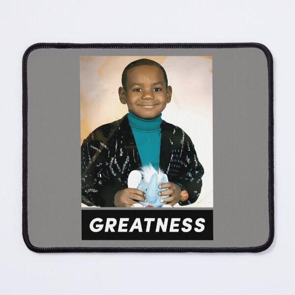 Item preview, LEBRON-JAMES---GREATNESS-TEE designed and sold by BeverlyRJohns.