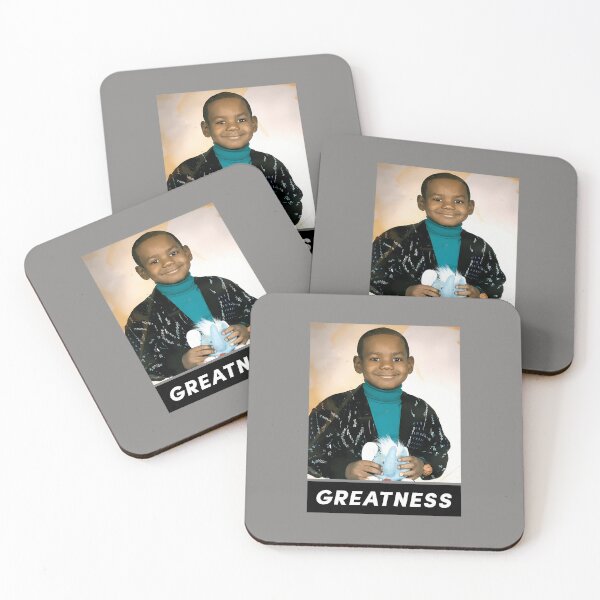 Item preview, LEBRON-JAMES---GREATNESS-TEE designed and sold by BeverlyRJohns.