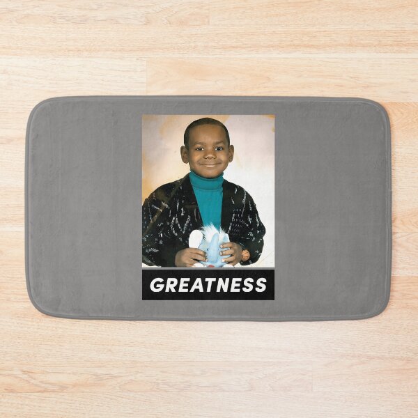 Item preview, LEBRON-JAMES---GREATNESS-TEE designed and sold by BeverlyRJohns.