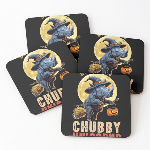 Item preview, Halloween Save The Chubby Unicorns Rhino Shirt designed and sold by LarryMBrown.