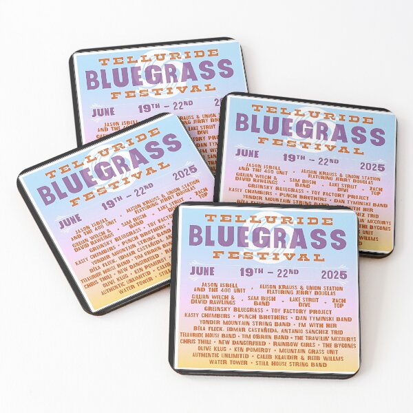 Item preview, Telluride Bluegrass Music Festival 2025 T Shirt designed and sold by ThomasLeesa.