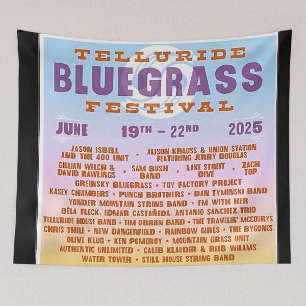 Item preview, Telluride Bluegrass Music Festival 2025 T Shirt designed and sold by ThomasLeesa.