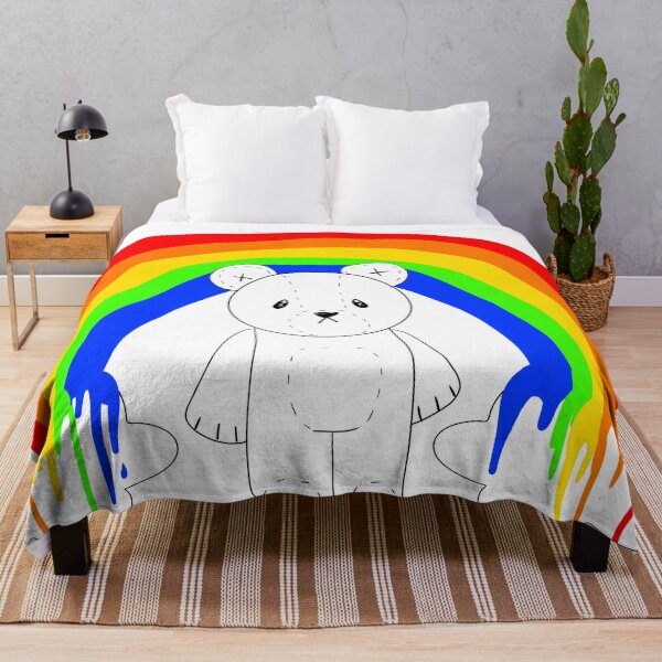 Item preview, Rainbow Teddy bear designed and sold by WristCramps.