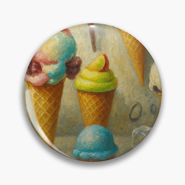Item preview, Ice Cream Cone Abstract Art designed and sold by LRenee Art Studio.