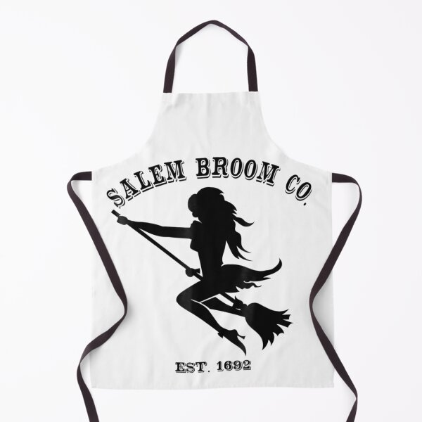 Item preview, Salem Broom Co Est 1692 Vintage Halloween Witch Silhouette designed and sold by Nannythenimfa.