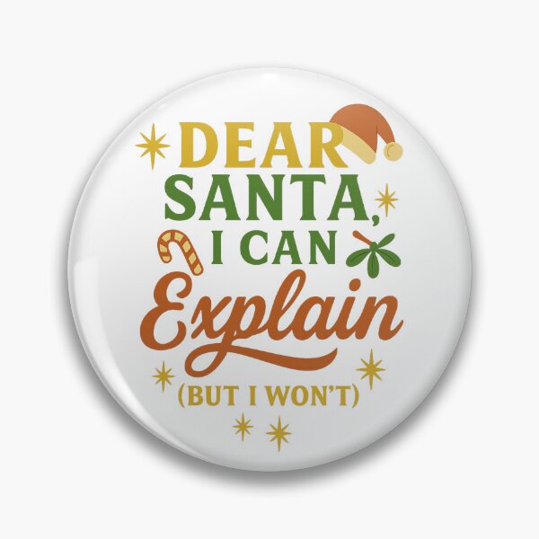 Item preview, Dear Santa I Can Explain But I Won’t – Funny Christmas Quote Hoodie & Shirt designed and sold by FluffyCreative.