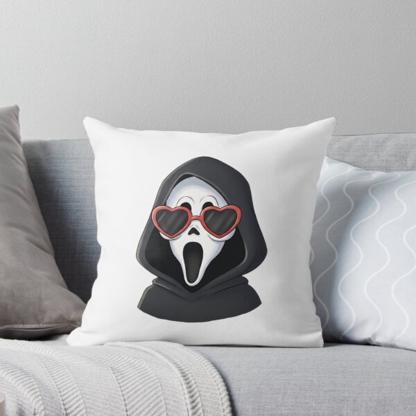 Item preview, Scream heart sunglasses meme movie ghostface ghost face parody weird love pink designed and sold by CheeseBlueprint.