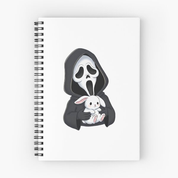 Item preview, Scream rabbit meme movie ghostface ghost face parody weird love pink designed and sold by CheeseBlueprint.