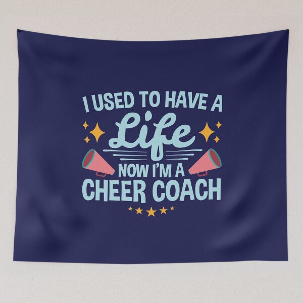Item preview, Cheerleading Coach I Used To Have A Life Now I'm A Cheer Coach designed and sold by jaygo.
