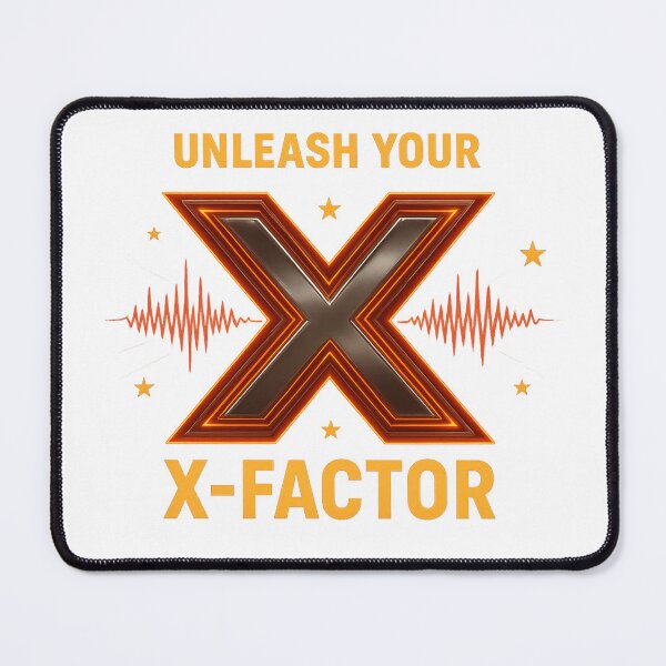 Item preview, Unleash Your X-Factor – Neon Chrome Glow Design designed and sold by closettycoot.