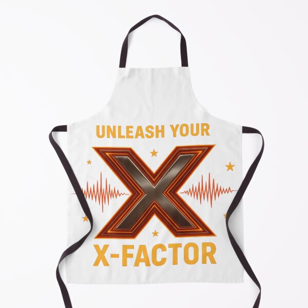 Item preview, Unleash Your X-Factor – Neon Chrome Glow Design designed and sold by closettycoot.