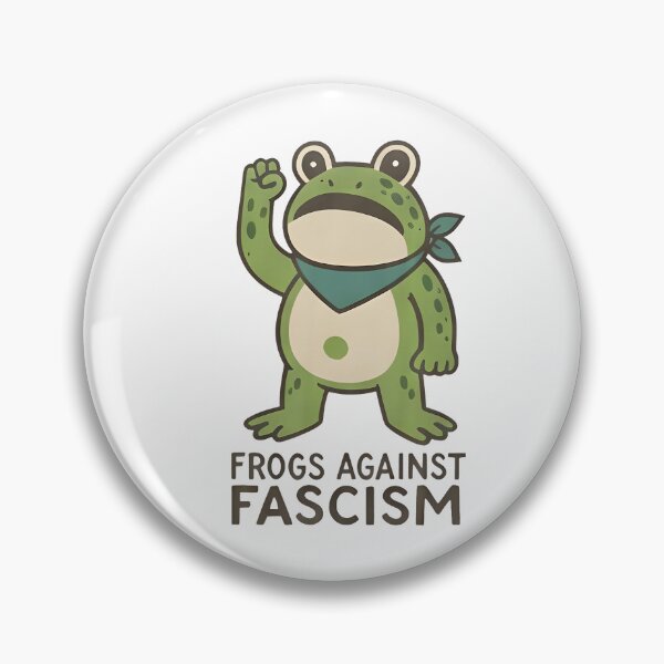 Item preview, Frogs Against Fascism - Portland Frog Protest designed and sold by AsiaStokes.