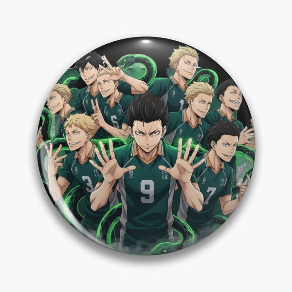 Item preview, Nohebi Academy | Venom & Victory – Haikyuu!! fan art designed and sold by ViralCollector.